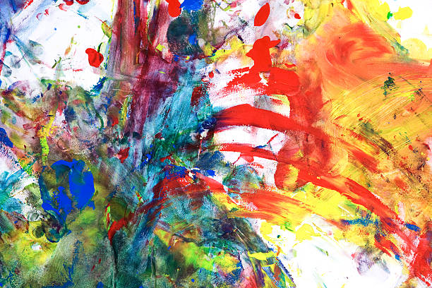 Child’s Tempera Paint on Paper