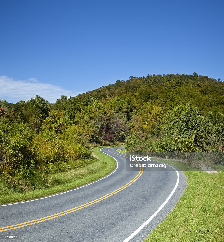 Skyline Drive - Foto de stock de Skyline Drive - Virginia libre de derechos