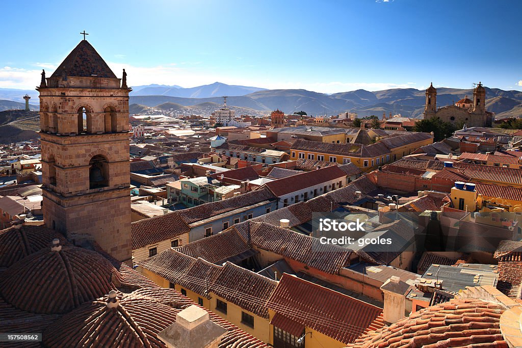 Potosi, Bolivien Dächer - Lizenzfrei Bolivien Stock-Foto