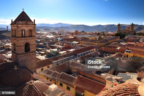 Potosí Bolivia Tejados Foto de stock y más banco de imágenes de Bolivia - Bolivia, Región de Potosí, Potosí - Ciudad