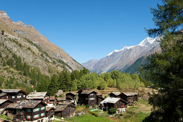istock Mountain village in Switzerland 157508853