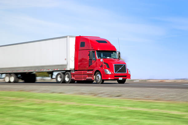 istock Truck on the highway 157508862