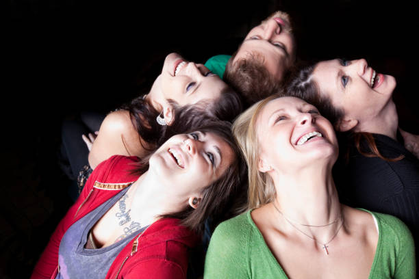 Mental Health Group Counseling stock photo