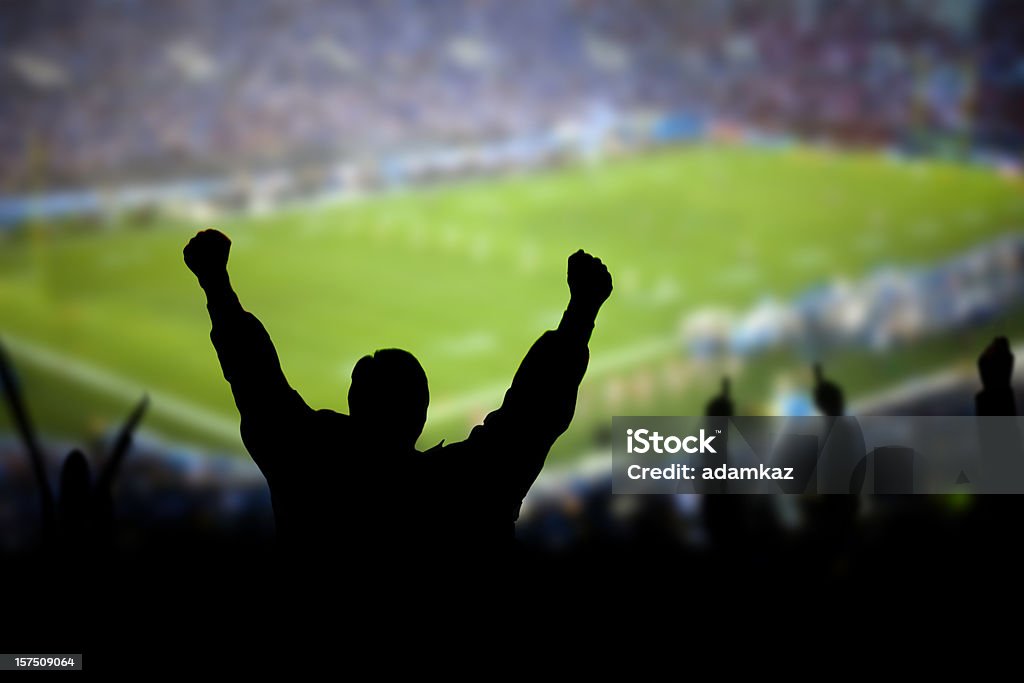 Empolgação de futebol - Foto de stock de Futebol royalty-free
