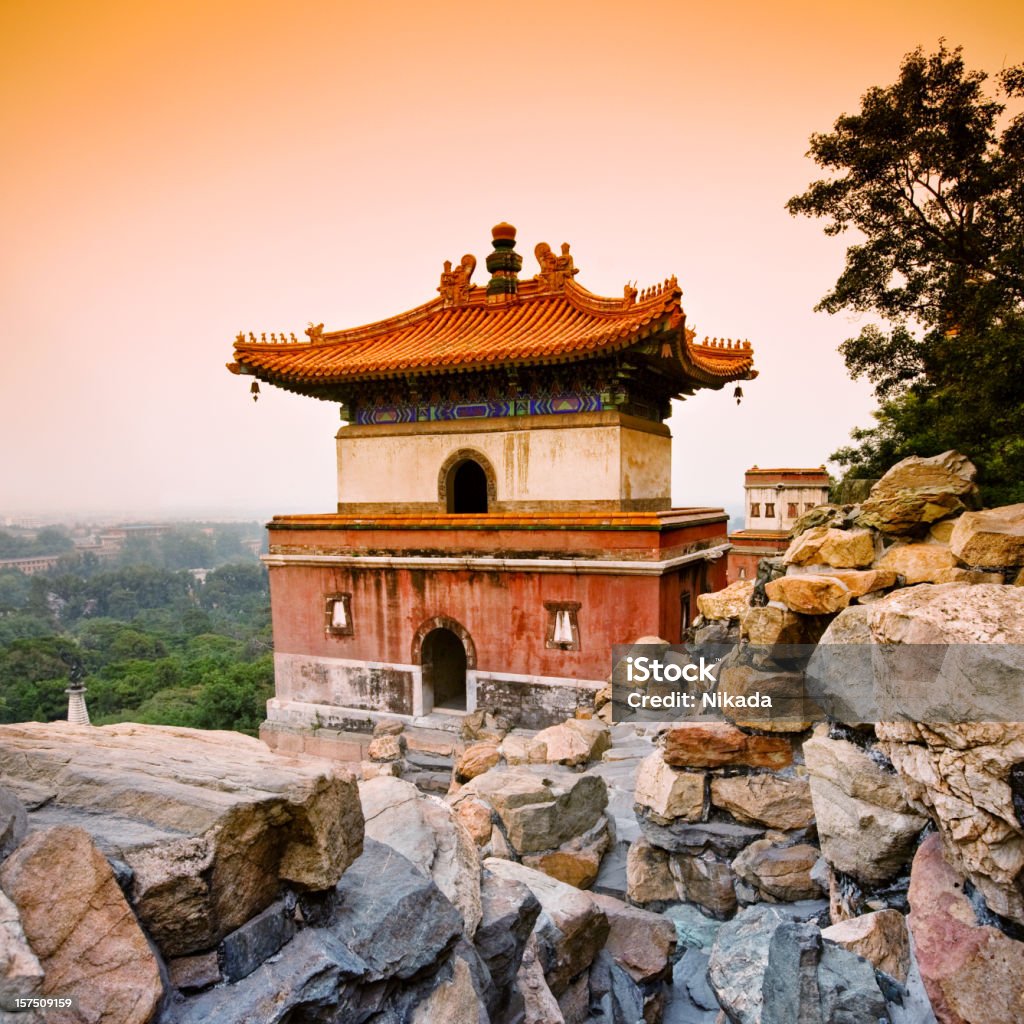 Palais d'été à Pékin - Photo de Antique libre de droits