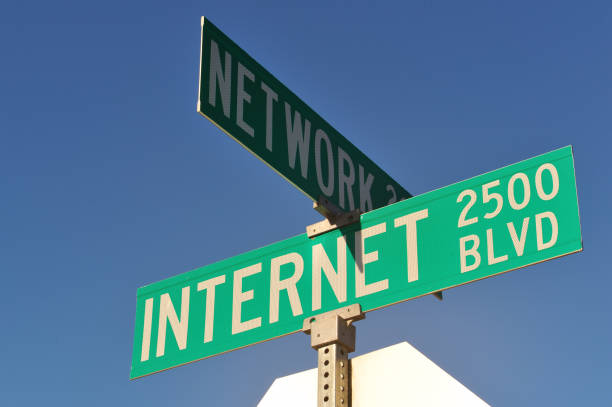 istock Internet street sign 157509762