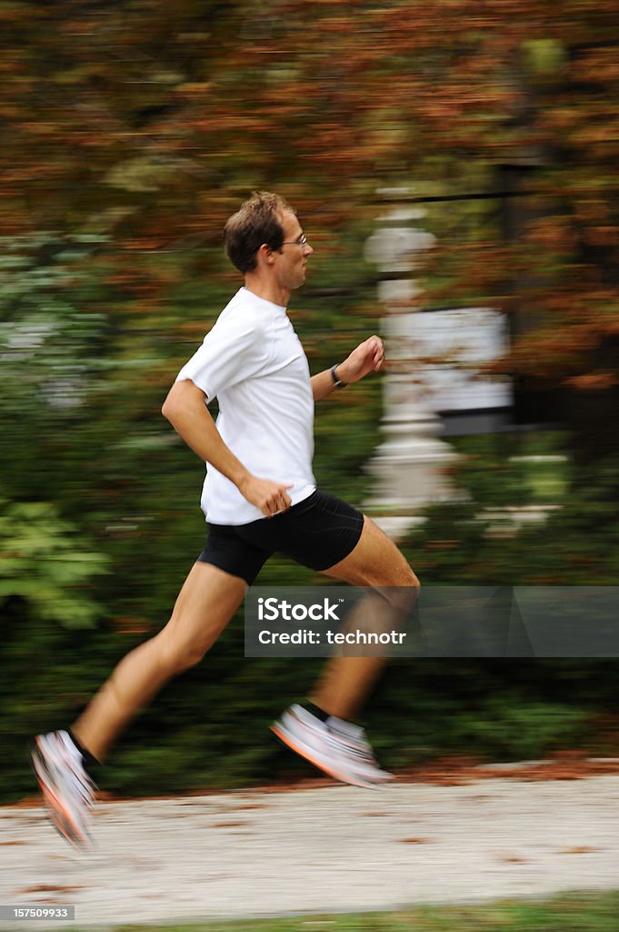 Homens de jogging - Royalty-free 20-24 Anos Foto de stock