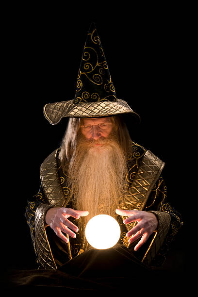 Wizard stock photo