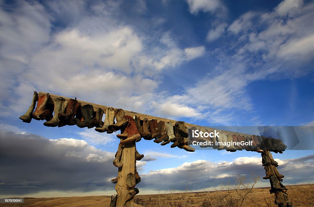 Botas de Cowboy - Royalty-free Rancho - Quinta Foto de stock