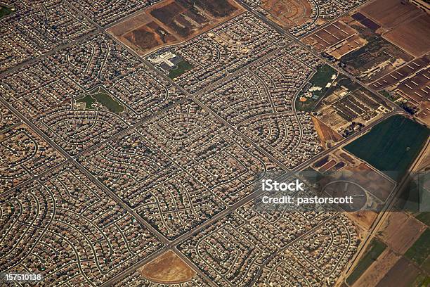 Los Angeles A 5000 Metri Sopra Di Chino Xxxl - Fotografie stock e altre immagini di Città - Città, Veduta aerea, Los Angeles - Città