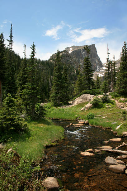 istock Hallett Peak with creek 157510139