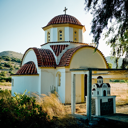 Court Church, built in 1886 on the ruins of the original Cetinje Monastery. Cetinje, Montenegro, Europe