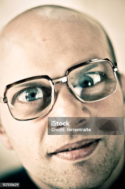 Retro Oculist Stock Photo - Download Image Now - 30-34 Years, Adult, Adults Only