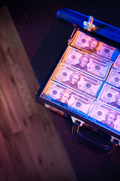 istock Stacks of Money In A Briefcase 157510944