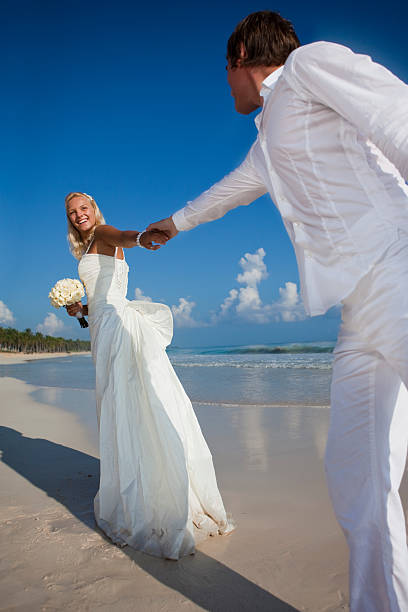 istock Caribbean wedding travel 157511222