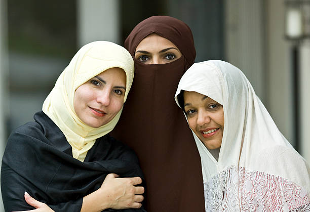 istock Three muslim women 157511479