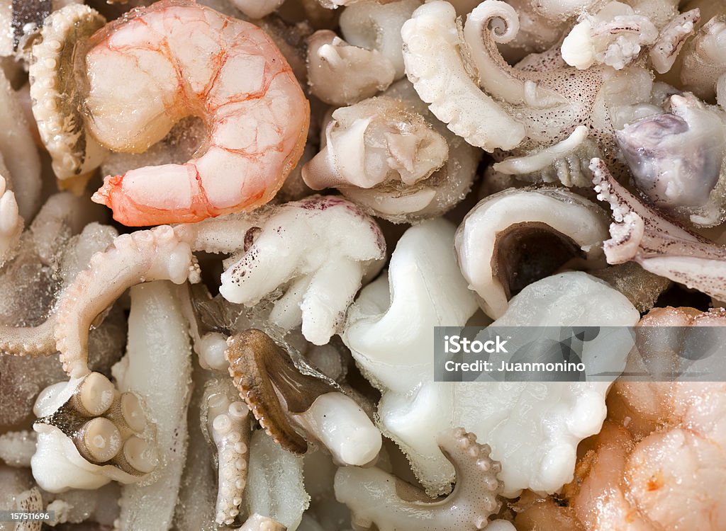 혼합 해산물 배경기술 - 로열티 프리 해산물 스톡 사진