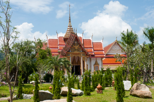 The Phuttha Eoen temple in Mae Chaem district, Thailand.