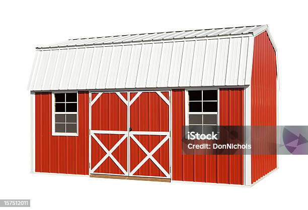 レッドバーン絶縁 - 物置小屋のストックフォトや画像を多数ご用意 - 物置小屋, 赤い納屋, 農家の納屋