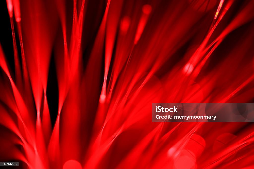 Red Abstract Background XXXL actual photo - no post production manipulation...very short depth of field showing translucent optical strands  Red Stock Photo
