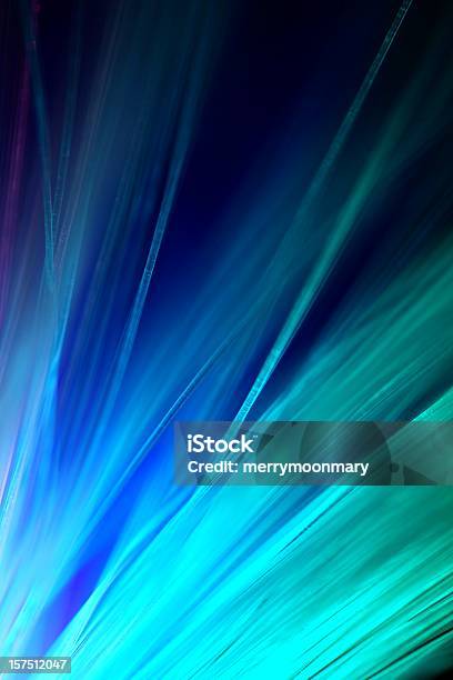 Blue Streak Abstract Background Stock Photo - Download Image Now - Backgrounds, Abstract, Technology