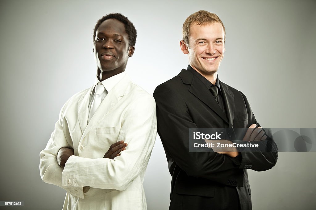 interracial ワークチーム - よそいきの服のロイヤリティフリーストックフォト