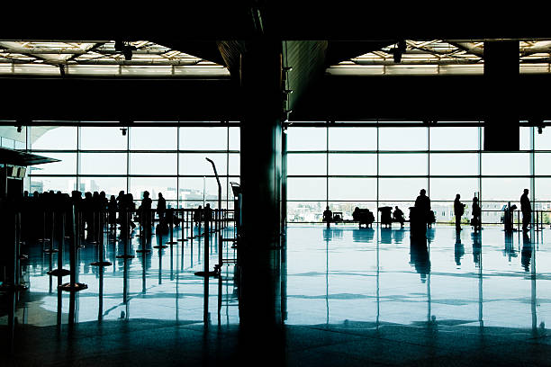 istock Airport Terminal Travellers 157512773