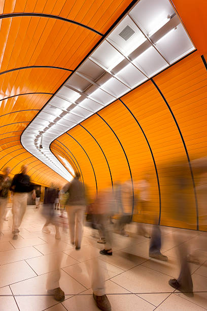 istock Rush hour in subway station Marienplatz Munich 157513060