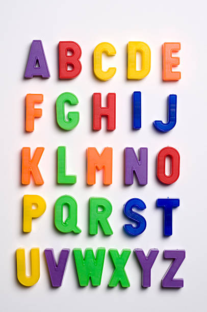 Plastic letters on white background /file_thumbview_approve.php?size=1&id=7485102 alphabetical order photos stock pictures, royalty-free photos & images