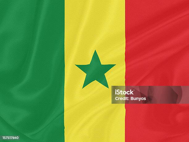 Flaga Senegal - zdjęcia stockowe i więcej obrazów Afryka - Afryka, Błyszczący, Czerwony