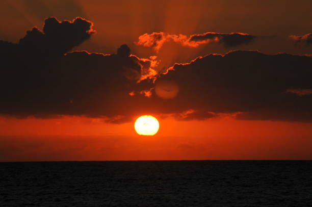 istock The Beautiful Sunset in Naha, Okinawa 1575212421