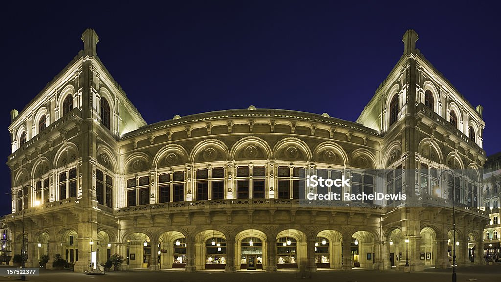 Wiedeń Opera Dom, Viennas grand Opera House. - Zbiór zdjęć royalty-free (Architektura)