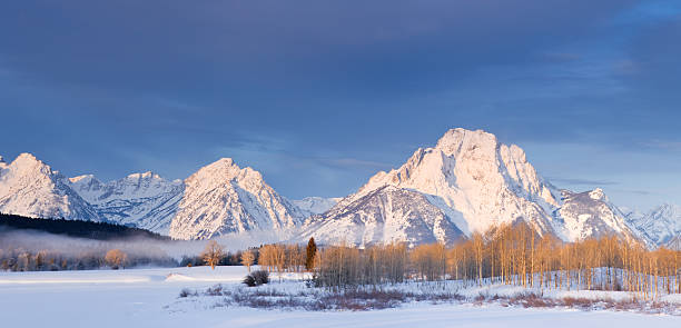 Winter Mountains  jackson hole photos stock pictures, royalty-free photos & images