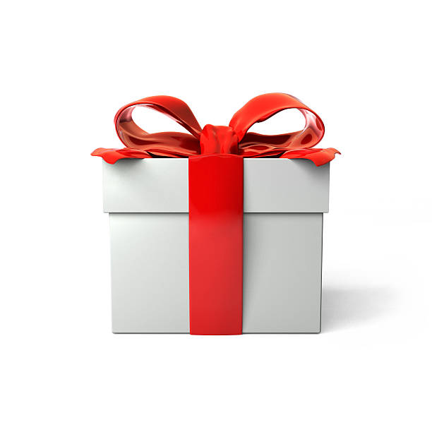 coffret-cadeau - gift box christmas present birthday present three dimensional photos et images de collection