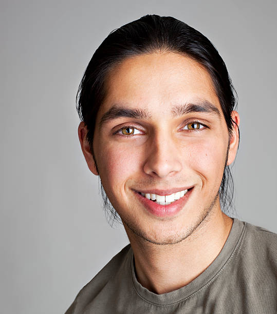 istock Head shot of a young Indian man smiling 157522527