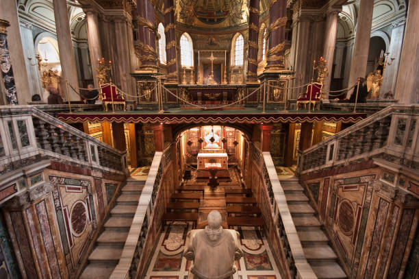 Inside Basilica of Santa Maria Maggiore