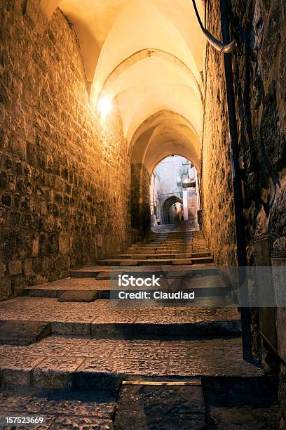 Città Vecchia Di Gerusalemme - Fotografie stock e altre immagini di Gerusalemme - Gerusalemme, Via Crucis - Gerusalemme, Via