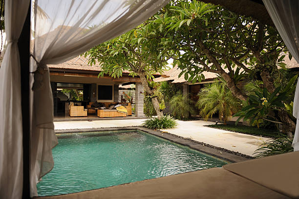 istock Romantic villa holiday hotel 157523804