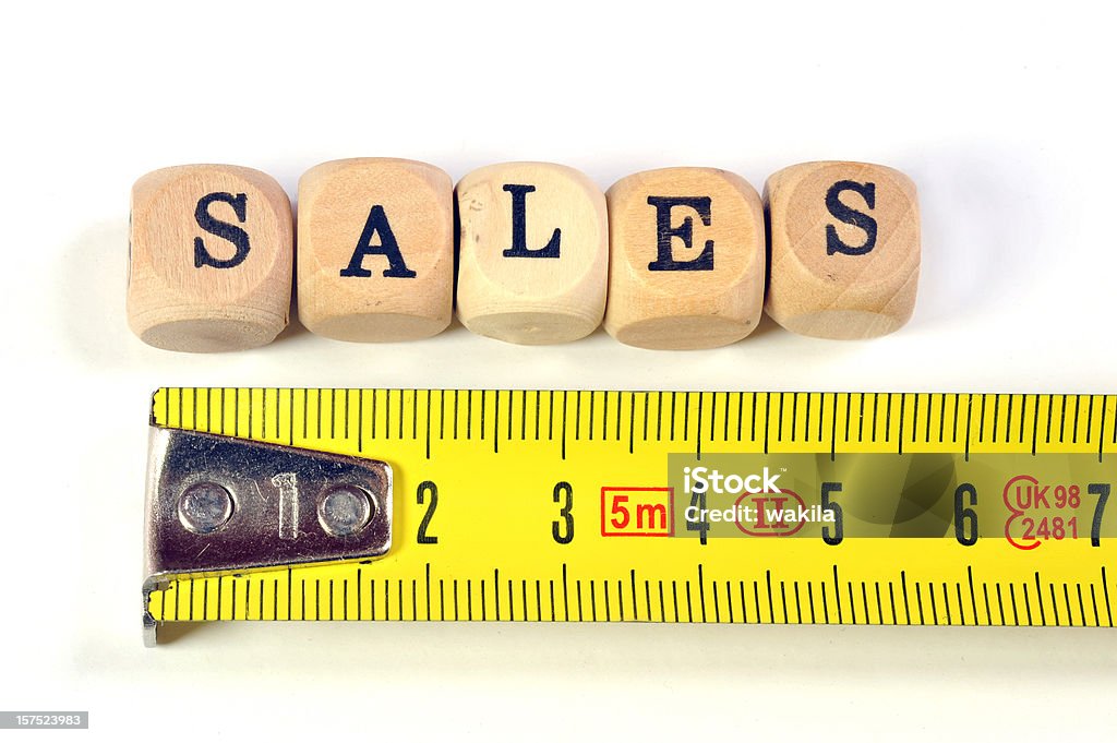 Messung der sales - Lizenzfrei Abstrakt Stock-Foto