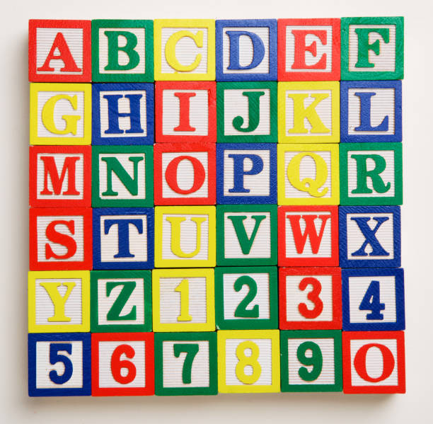 istock Alphabet and Numbers blocks XXXL 157524498