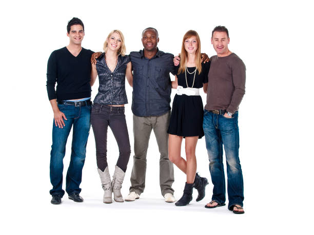 istock Happy group of young adults 157525272