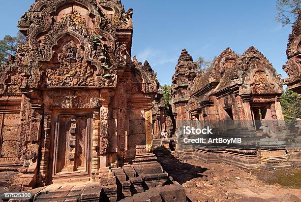 Banteay Srei Temple Stock Photo - Download Image Now - Ancient Civilization, Angkor, Angkor Wat