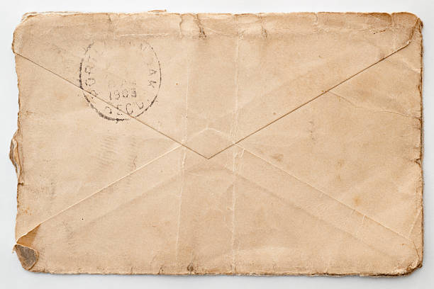 antike schreiben poststempel auf der 1903 - old envelope stock-fotos und bilder