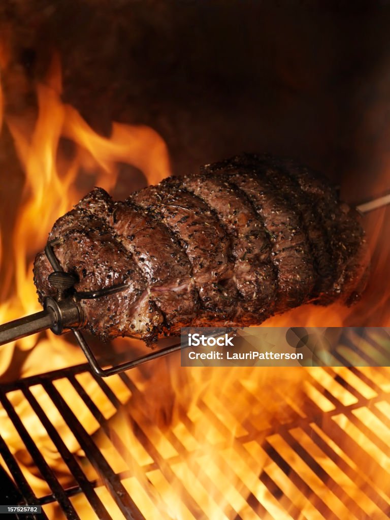 Solomillo superior de carne de res asado a la parrilla - Foto de stock de Parrillera libre de derechos