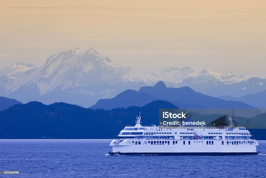 British Columbia Ferry - Zbiór zdjęć royalty-free (Prom)