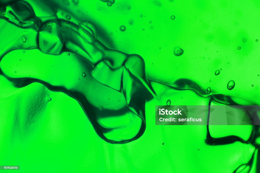 Liquid-Grün - Lizenzfrei Abstrakt Stock-Foto