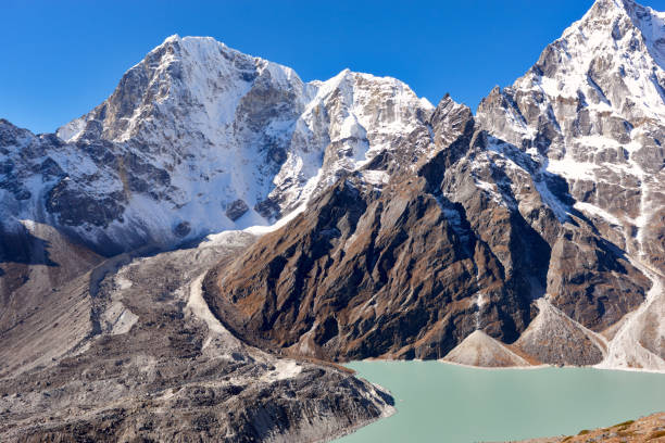istock Cho La pass. Everest Circuit. Nepal motives 157526946