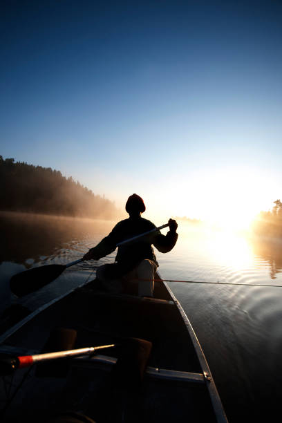 istock Boundary Waters Canoe Area Wilderness, sunrise. 157527451