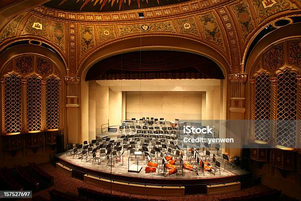 Klassische Musik Concert Hall Stockfoto und mehr Bilder von Orchester - Orchester, Klassische Musik, Bühne