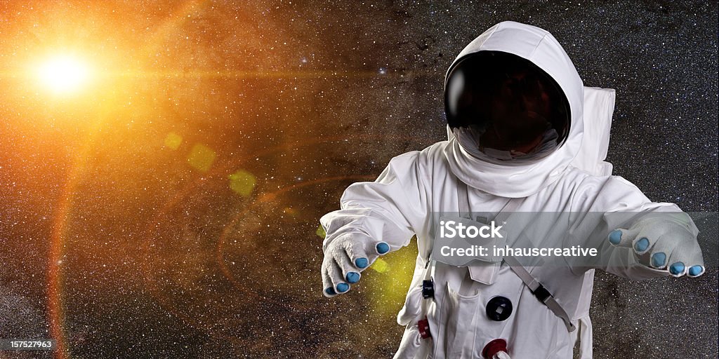 Astronauta no Espaço - Royalty-free Astronauta Foto de stock